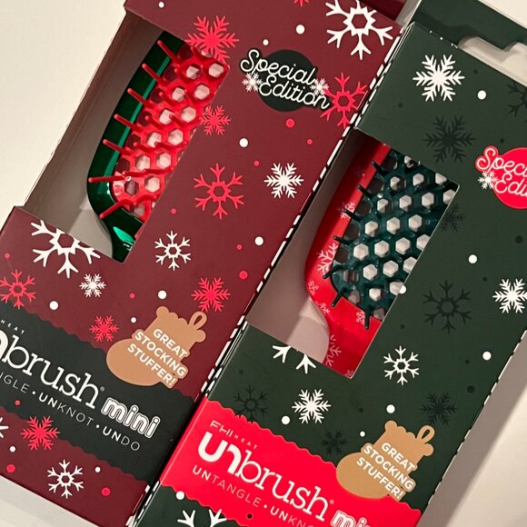 Unbrush Minis (TWO) (Red and‎ Green) / new/w/x - Picture 7 of 10